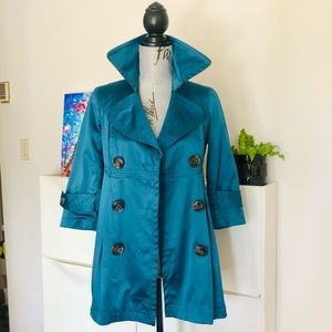 XOXO Teal Coat